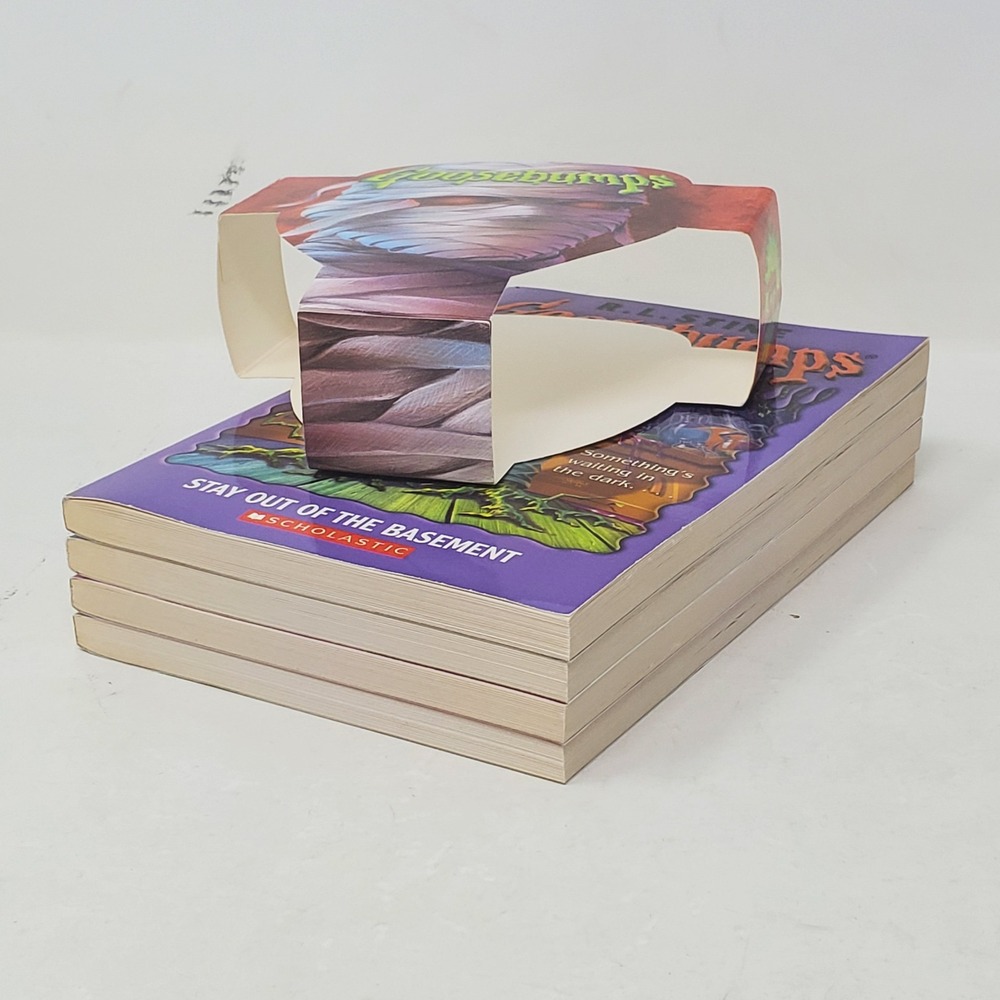 Goosebumps Books R.L. Stine 4 Book Set with Mummy Band Scholastic Paperbacks - Picture 9 of 13